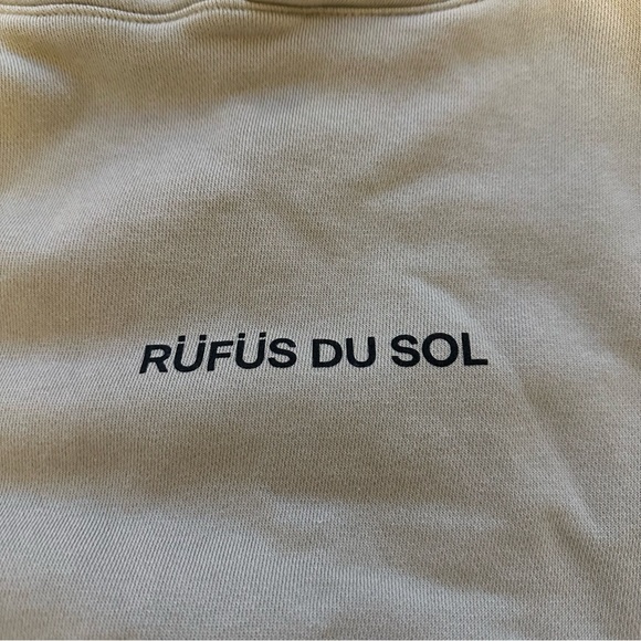 NWOT Rufus Du Sol Surrender Tour Sand Hoodie— Sold out everywhere // RARE - Picture 5 of 10